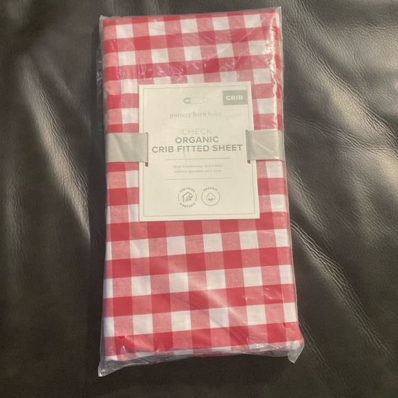 pottery barn baby CHECK GINGHAM
ORGANIC
CRIB FITTED SHEET NWT
1 sheet
100%Cotton - Picture 1 of 3